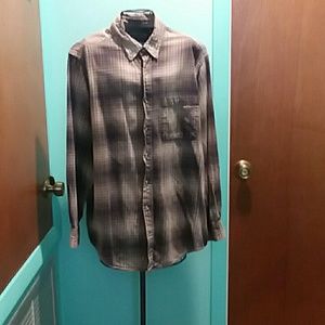 Brown Plaid Shirt